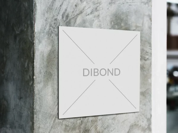dibond - wizualizacja